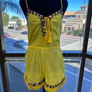 Pia Pauro Yellow romper